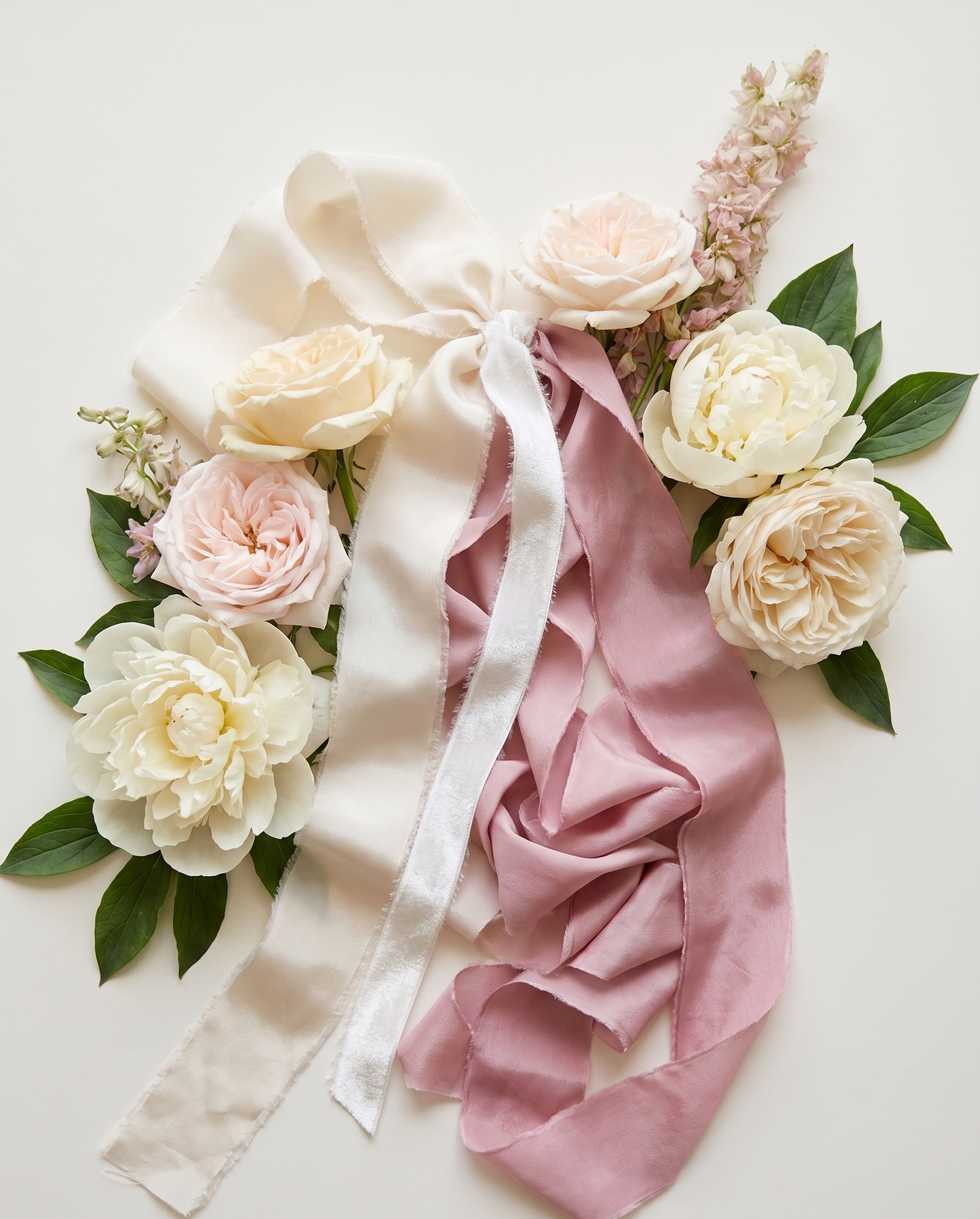 Curated Bouquet Bundle / No.006 / Neutrals with pink