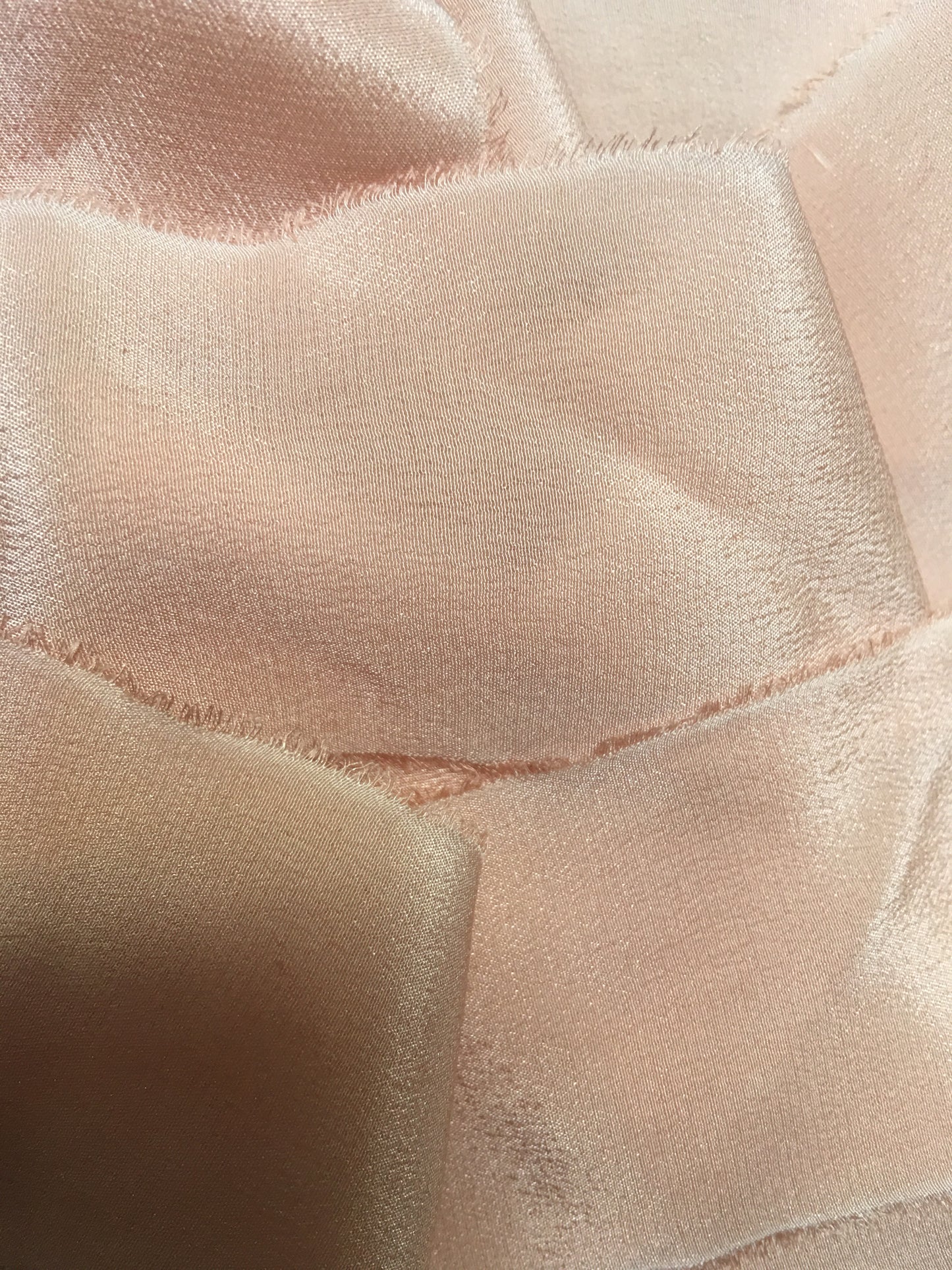 Limited Edition: Sand / Nude Silk Crepe de Chine Ribbon