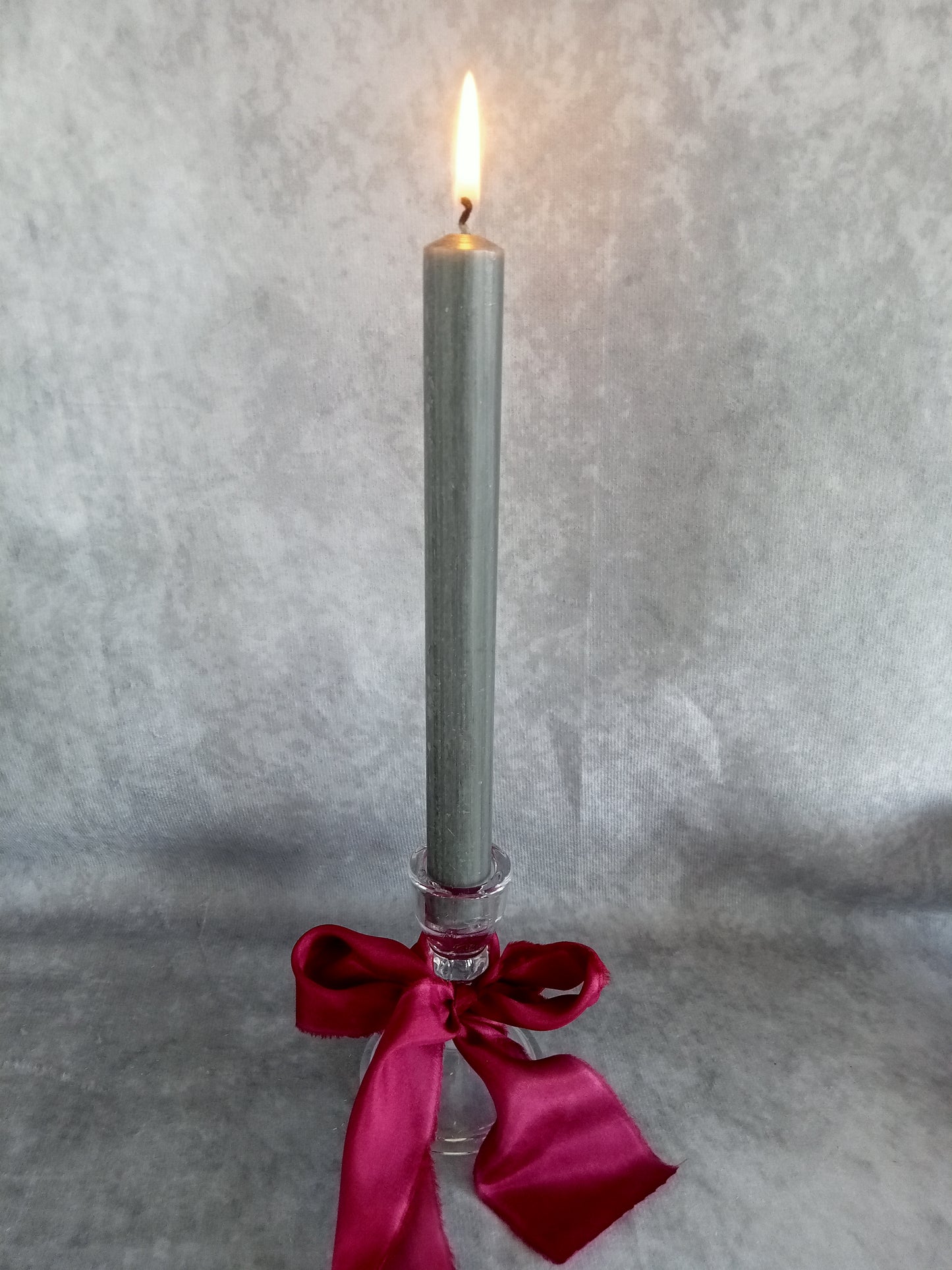 Hand dyed berry silk ribbon