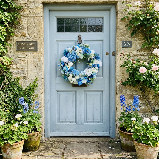 Floral Edition / No. 1 / Blue & White