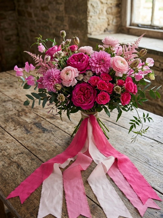 Curated Bouquet Bundle / No.005 / Shades of pink
