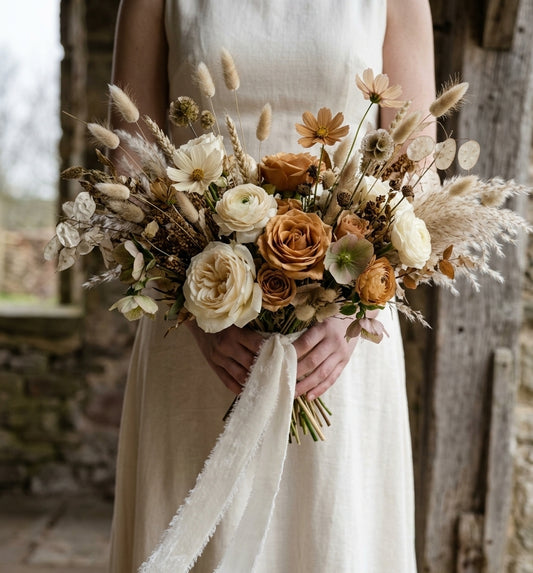 White Silk Velvet Ribbon