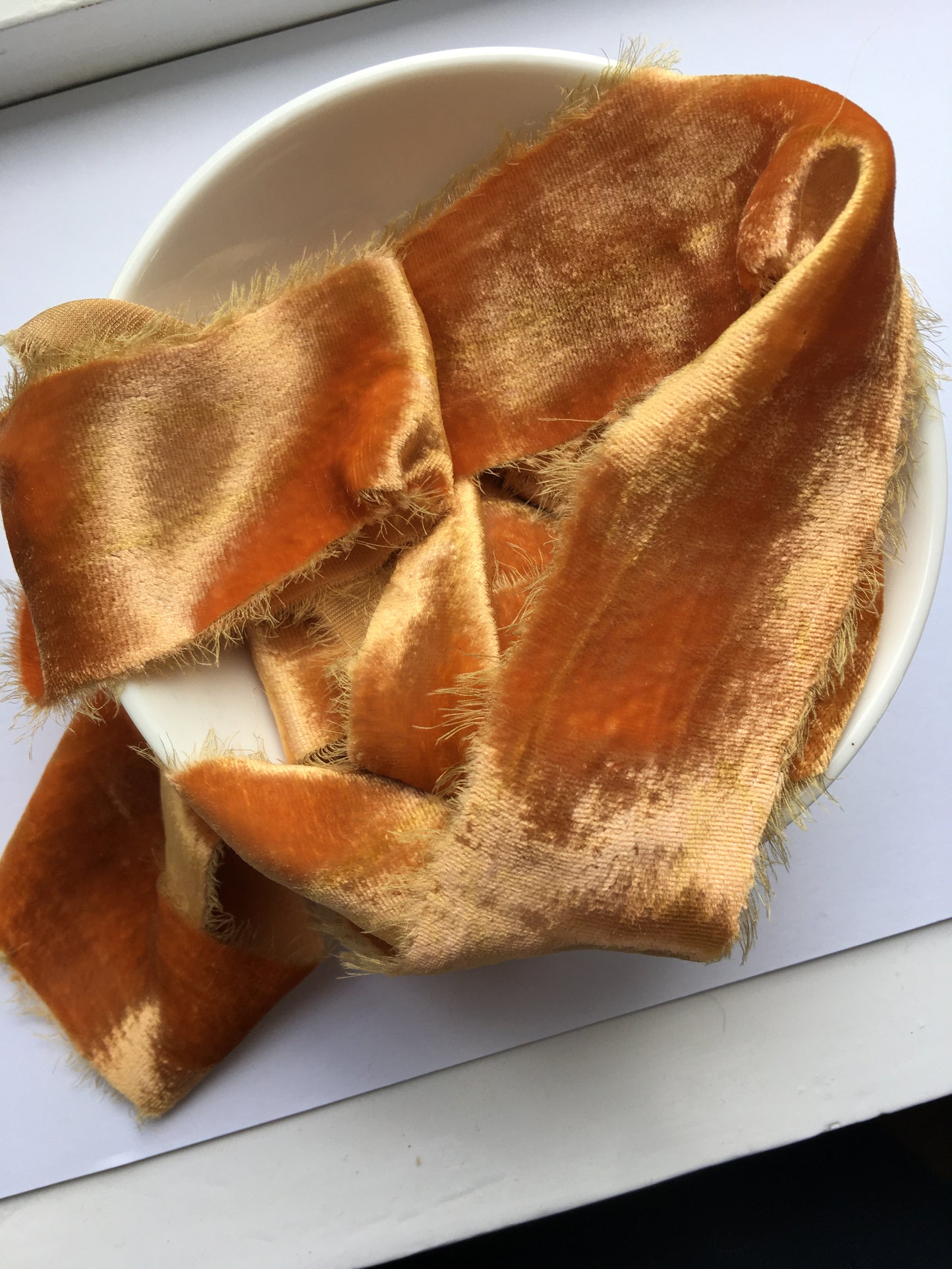 Limited Edition / 003 / Harvest Gold Velvet Silk