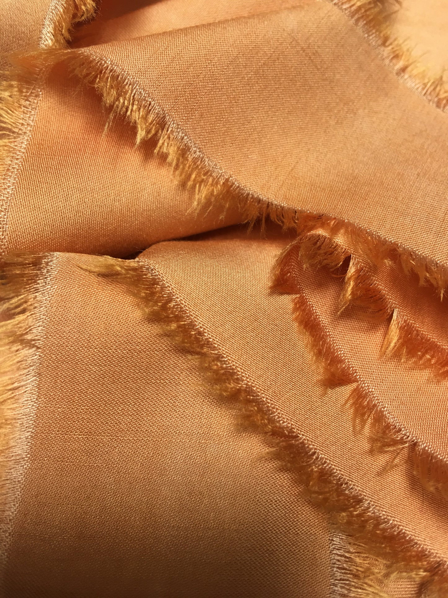 Limited Edition: Apricot Honey Bamboo 'Silk' Ribbon