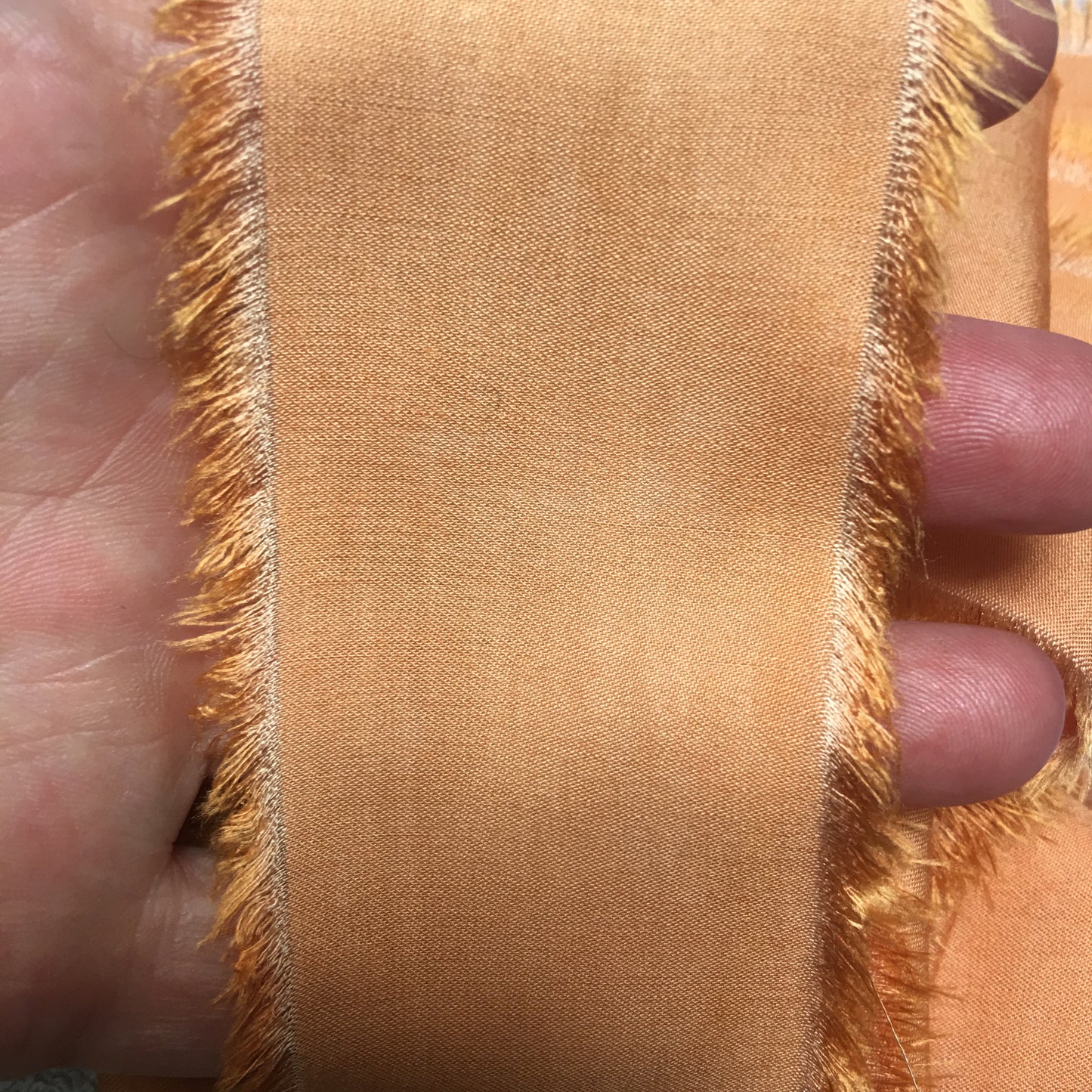 Limited Edition: Apricot Honey Bamboo 'Silk' Ribbon