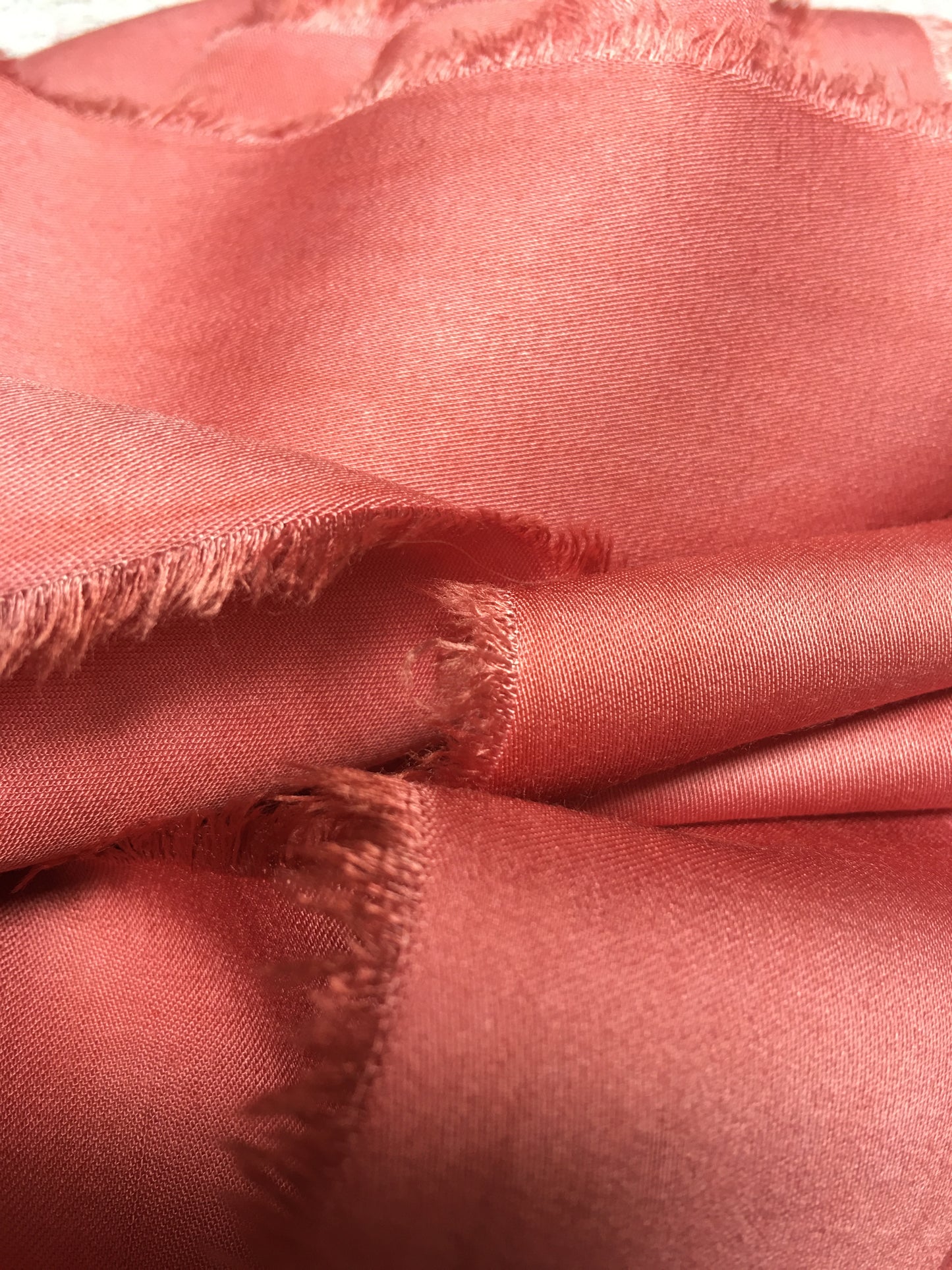 Limited Edition: Coral Rose Bamboo 'Silk' Ribbon