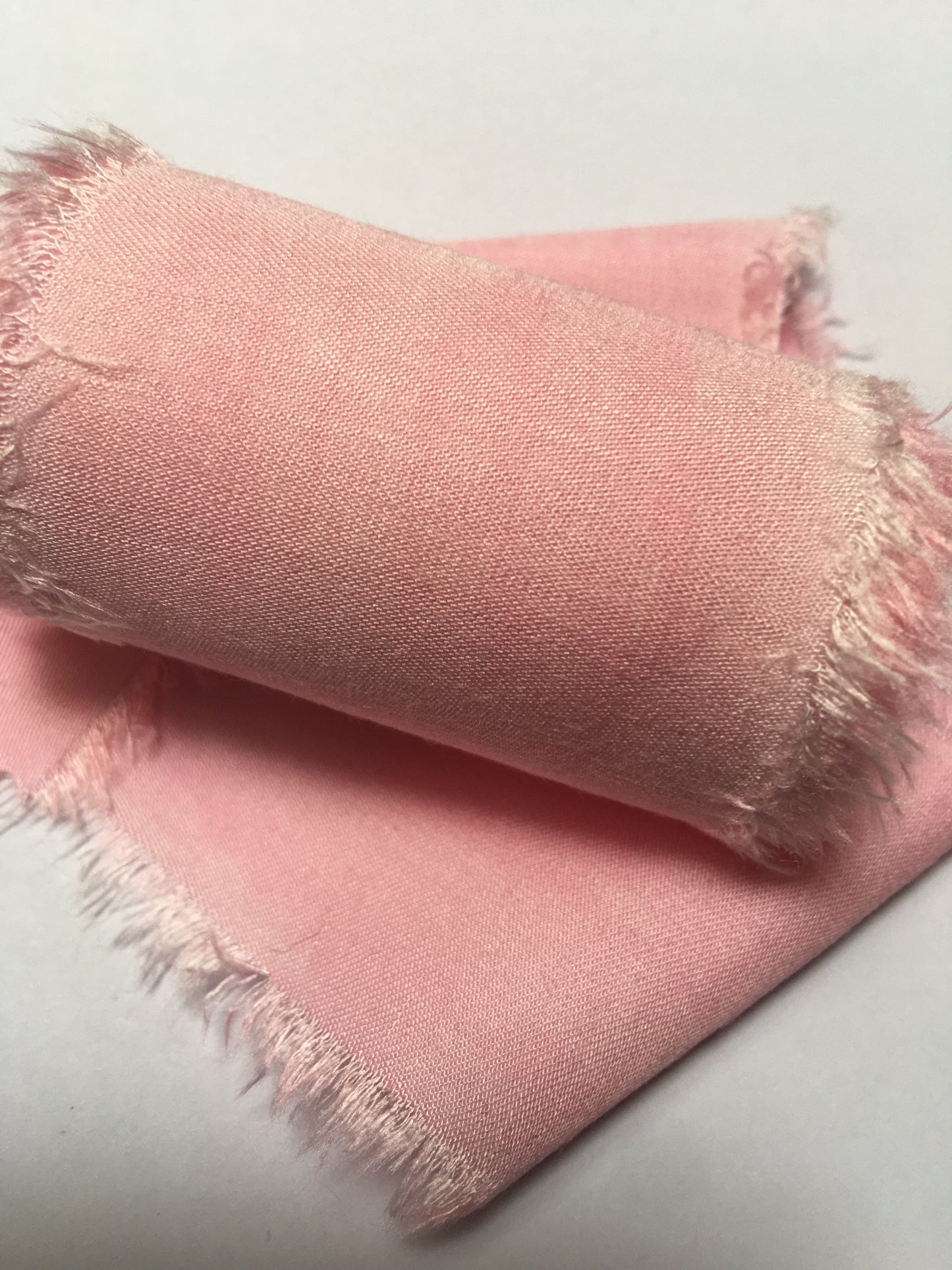 Limited Edition: Soft Pale Rose Bamboo 'Silk' Ribbon