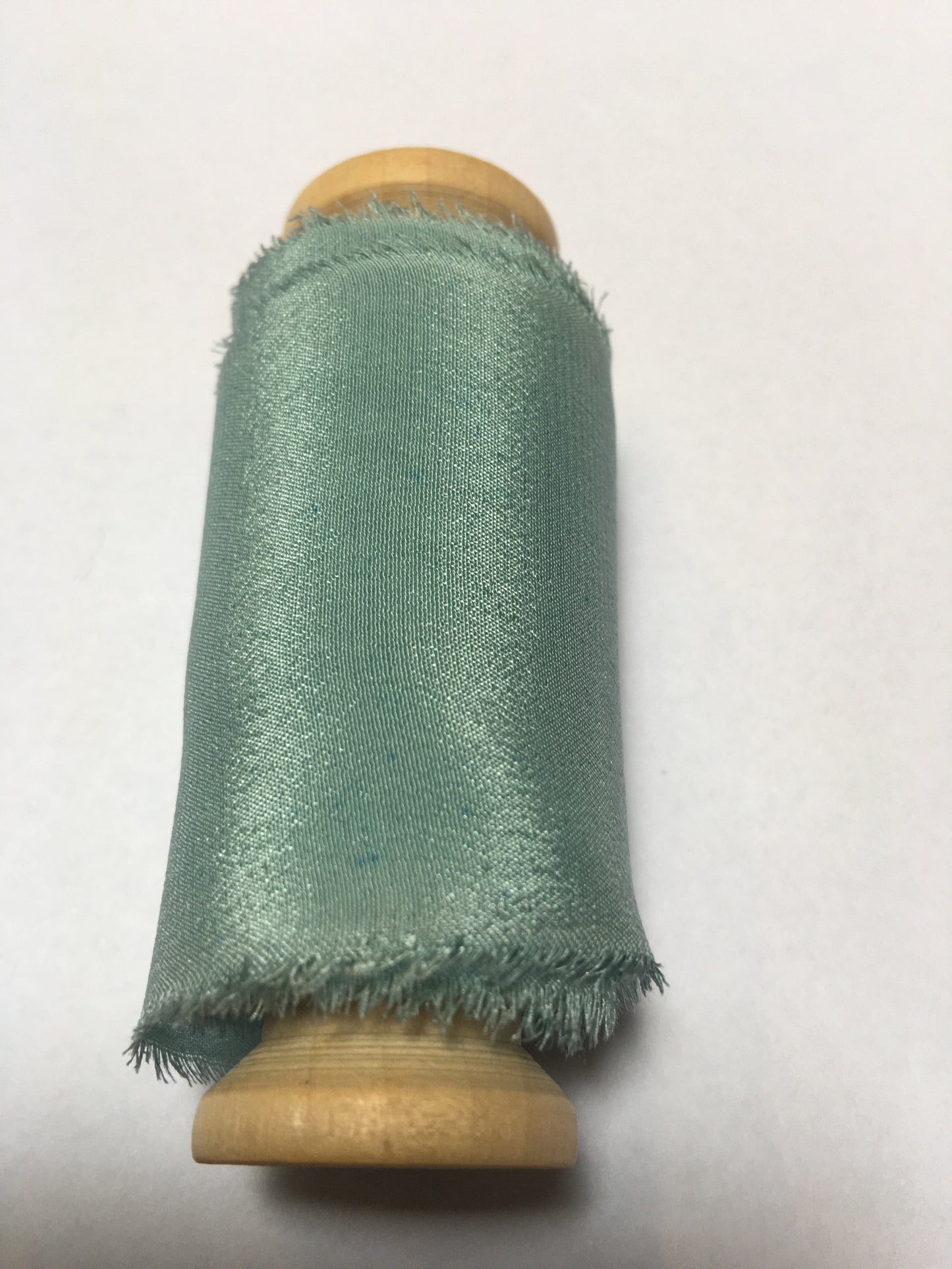 Limited Edition: Duck Egg Silk Crepe de Chine Ribbon (Co