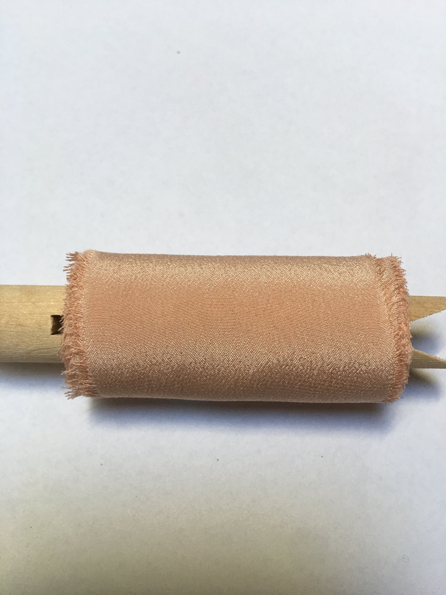 Limited Edition: Sand / Nude Silk Crepe de Chine Ribbon