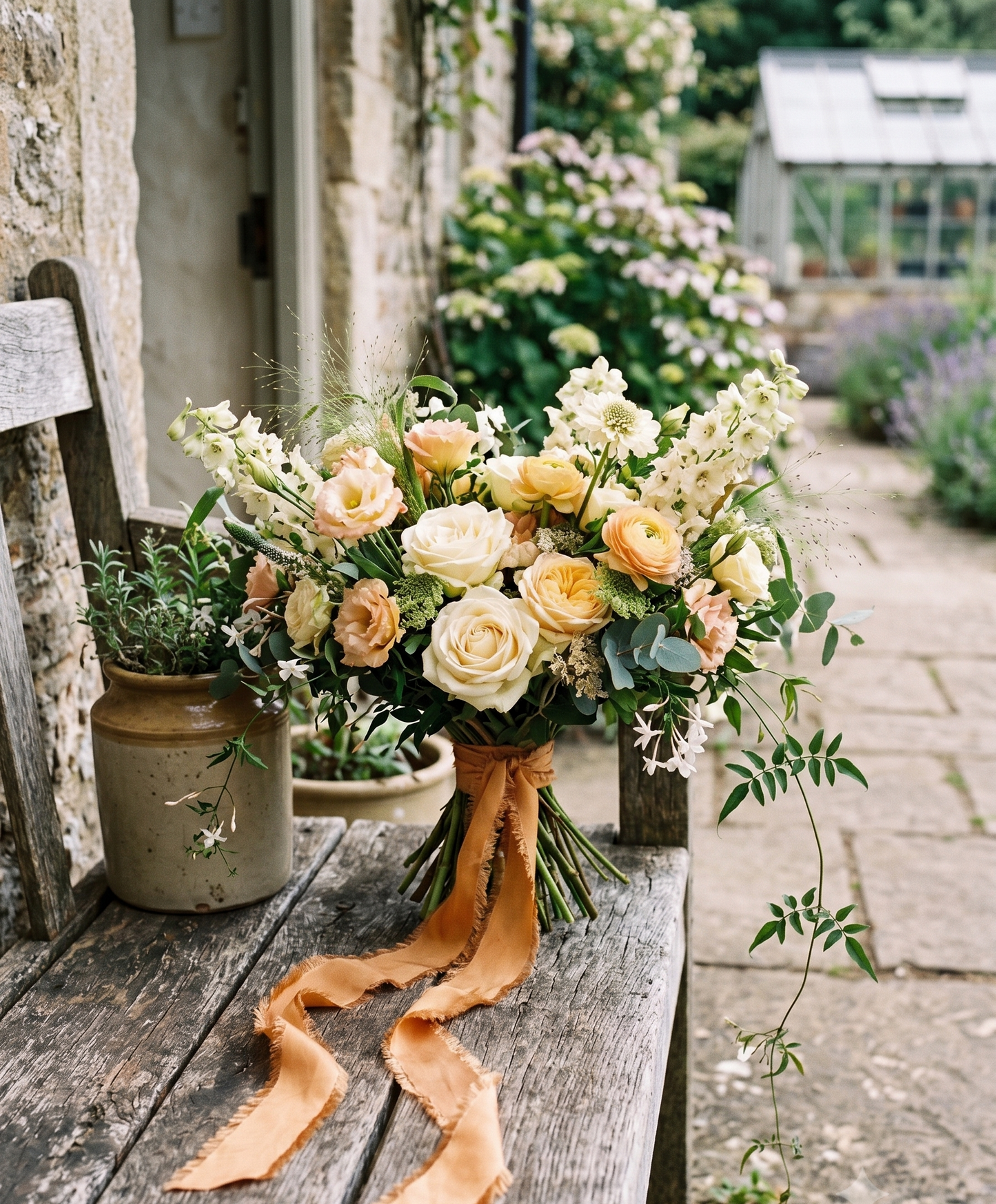 Limited Edition: Apricot Honey Bamboo 'Silk' Ribbon