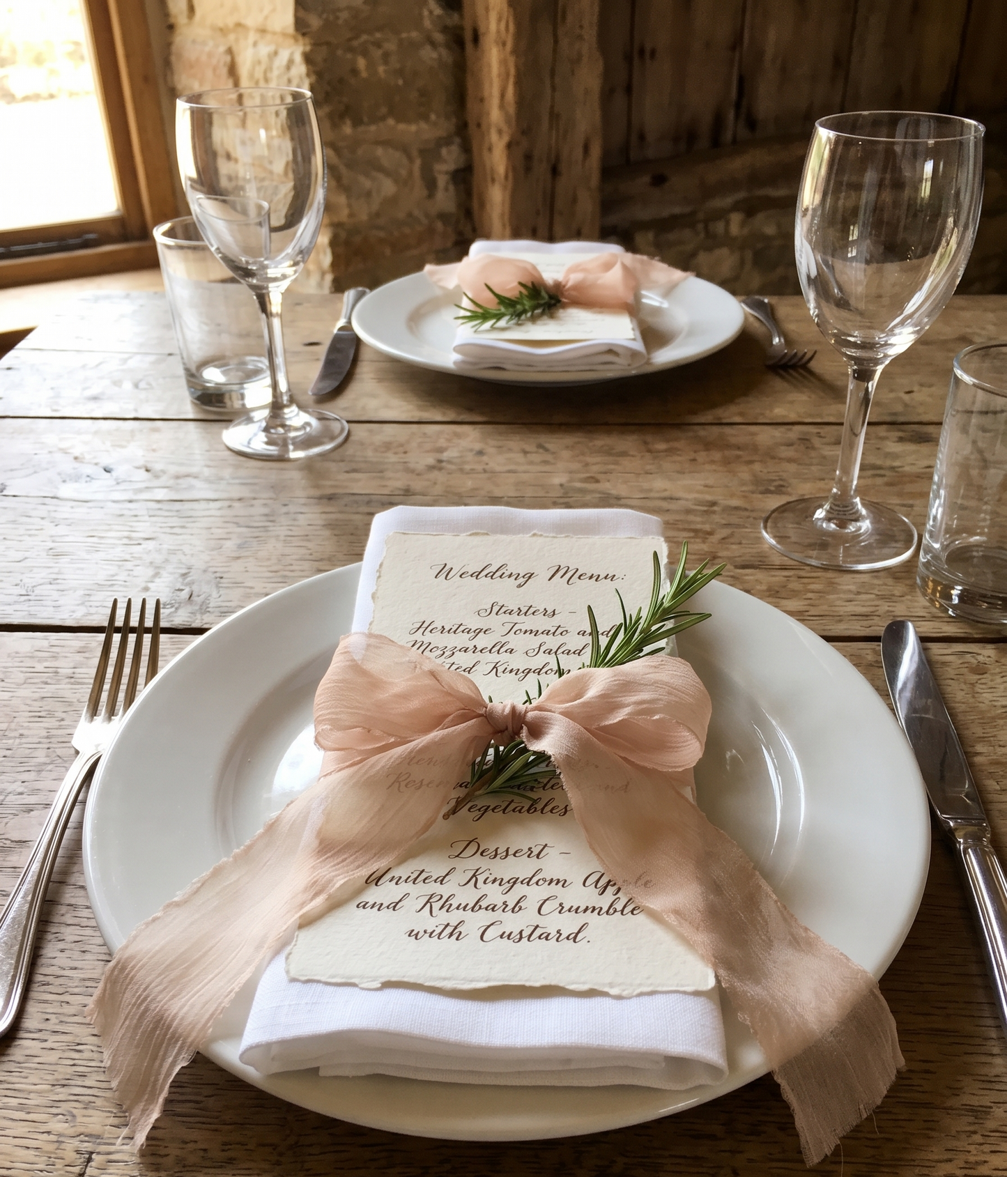 Limited Edition: Pink Champagne Silk Crinkle Chiffon Ribbon